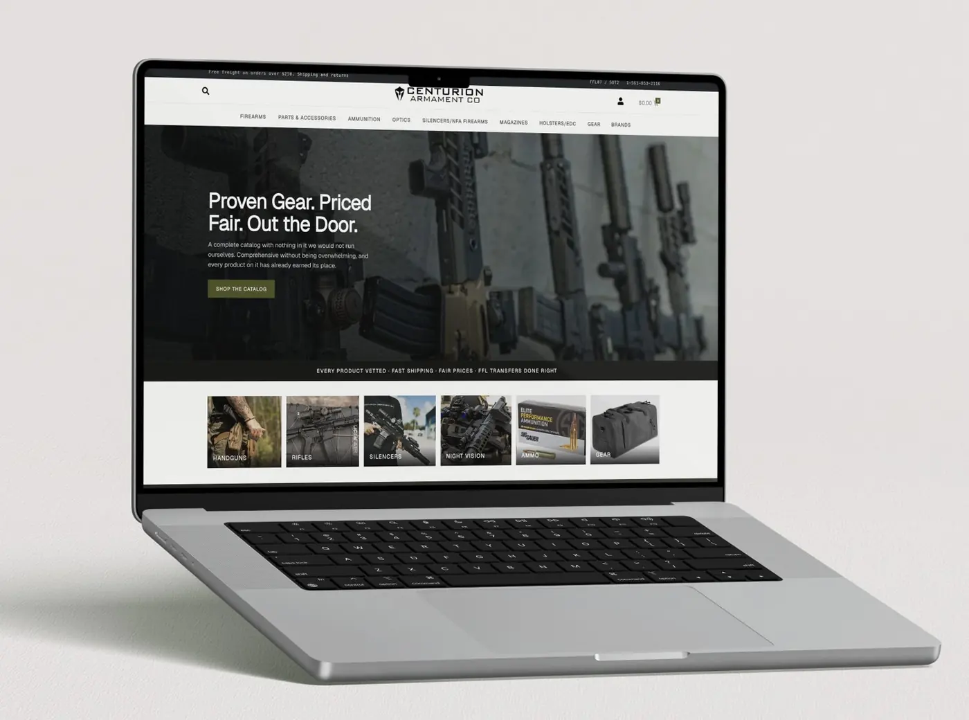 Centurion Armament Co homepage